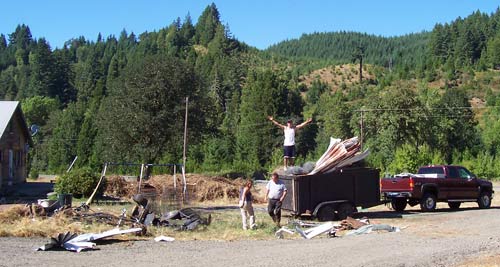 Junk picked up by Metal Scavengers