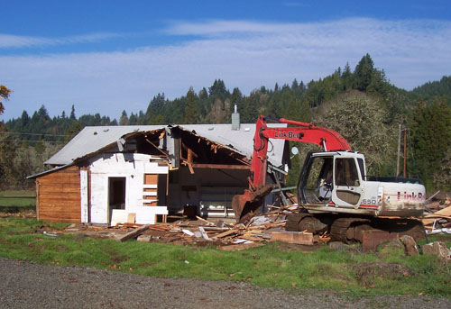 Tearing the old House down